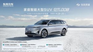 20-25万元 家庭智能大型SUV eπ008五座版预售开启